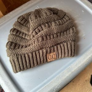 C.C. Olive green beanie